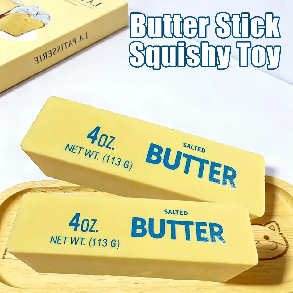 Barra de Mantequilla Suave y Fácil de Abrir, Apta para Niños y Adultos, Ideal para Fiestas, Juegos, Festivales y Regalos de Navidad