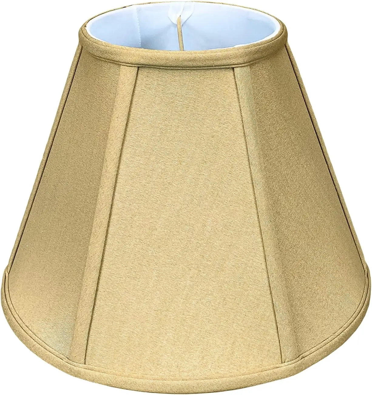 

BS-707U-12AGL Deep Empire Basic Lamp Shade with UNO Threaded Fitter, 6 x 12 x 9.25, Antique Gold