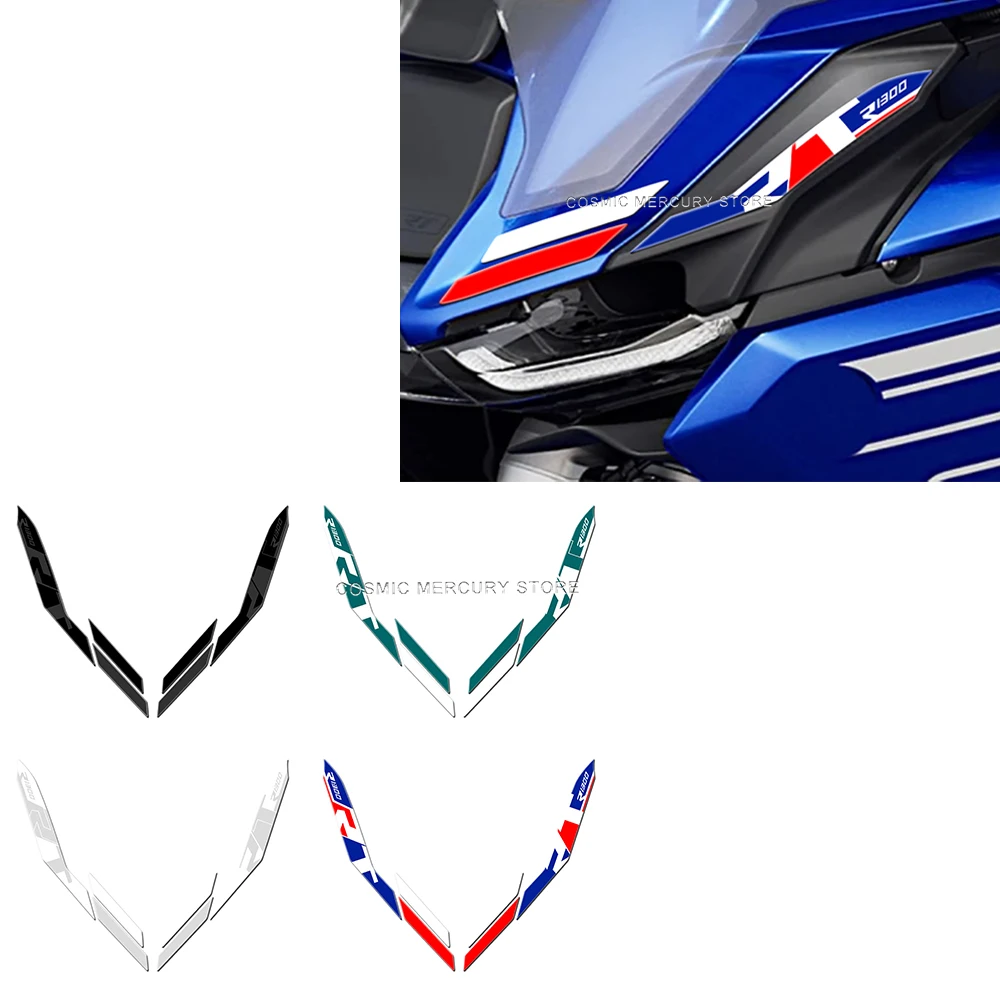 

Для BMW R1300RT r1300 rt аксессуары для мотоциклов, комплект передних наклеек, 3D водонепроницаемая защитная наклейка из смолы