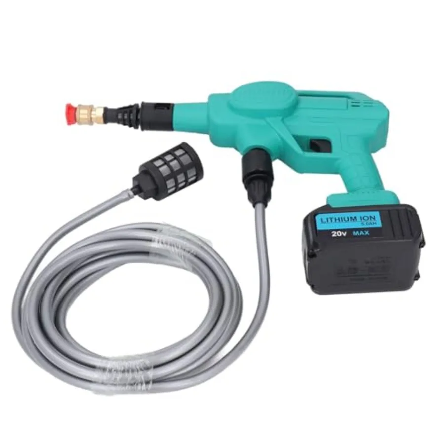 

Беспроводная мойка высокого давления 20В 3.5МПа, портативная, на аккумуляторе, ручная, для дома