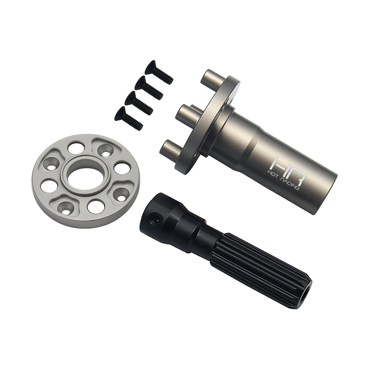 HR Traxxas UDR Aluminum Alloy Mid Drive Shaft with Planetary Gearbox Hard Anodized Treatment