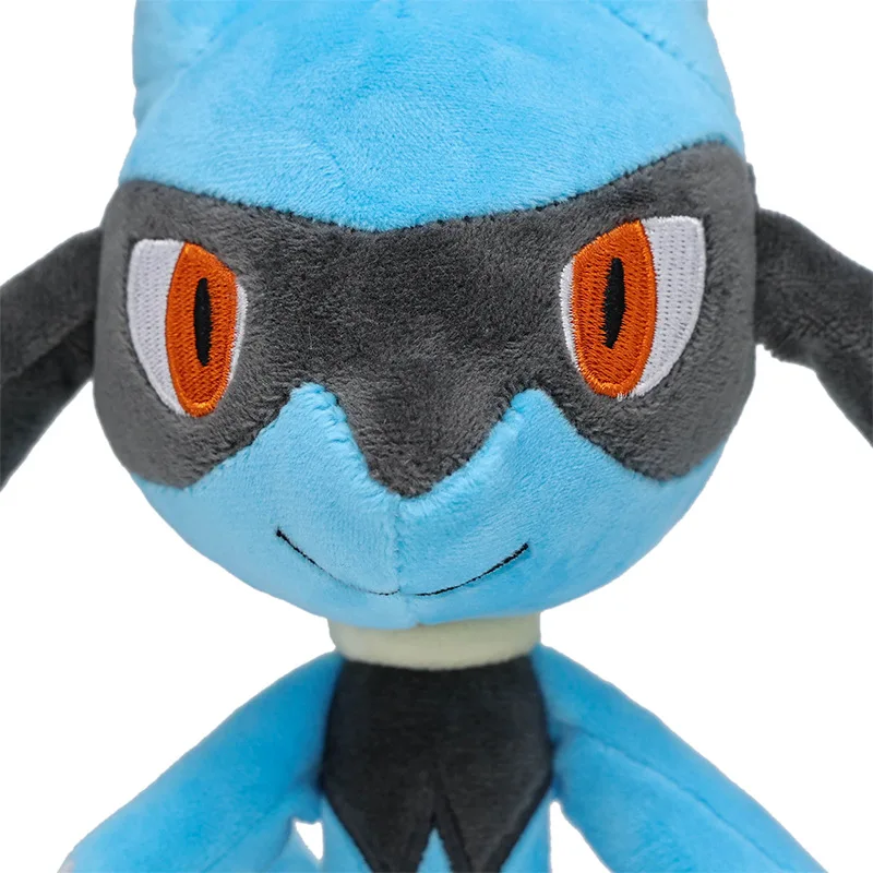 5Pcs Pokemon Lucario 26CM Toys Soft Animals Ornament Toys Doll Birthday Gifts for Children Kids Collection Room Decoration