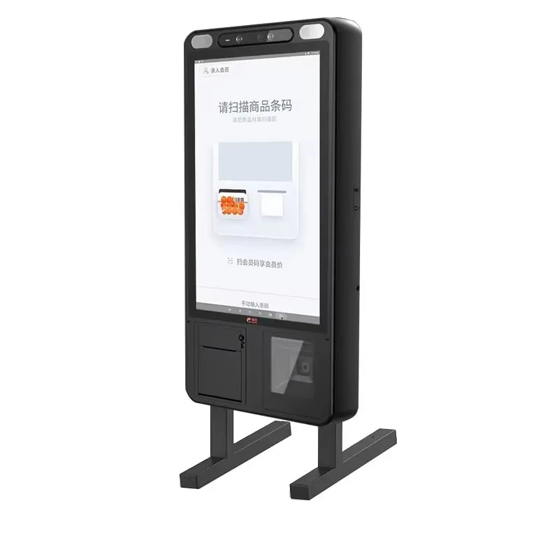 Restaurant Order Touch Screen POS System Self Pay Machine Self Service Order Payment Kiosk