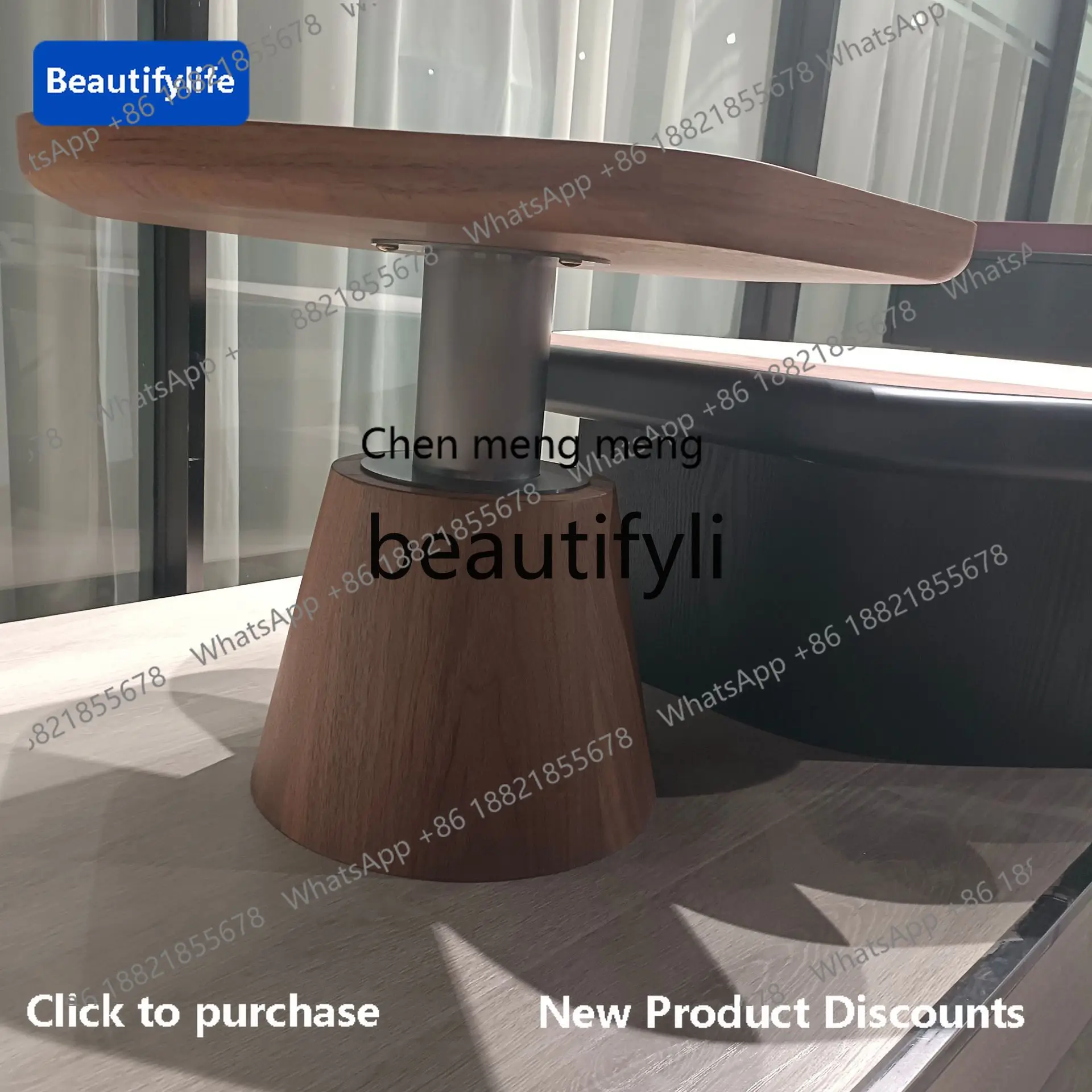 

178CC Italian minimalist home designer light luxury office area coffee table living room coffee table combination