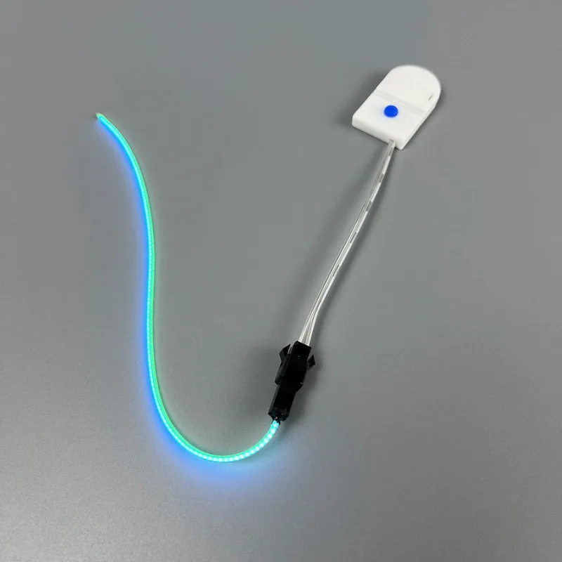 360 Degree Luminous Ultra-fine 1mm Light Strip Cob Linear Light Strip Flexible Filament 3v Omnidirectional Luminous Bendable