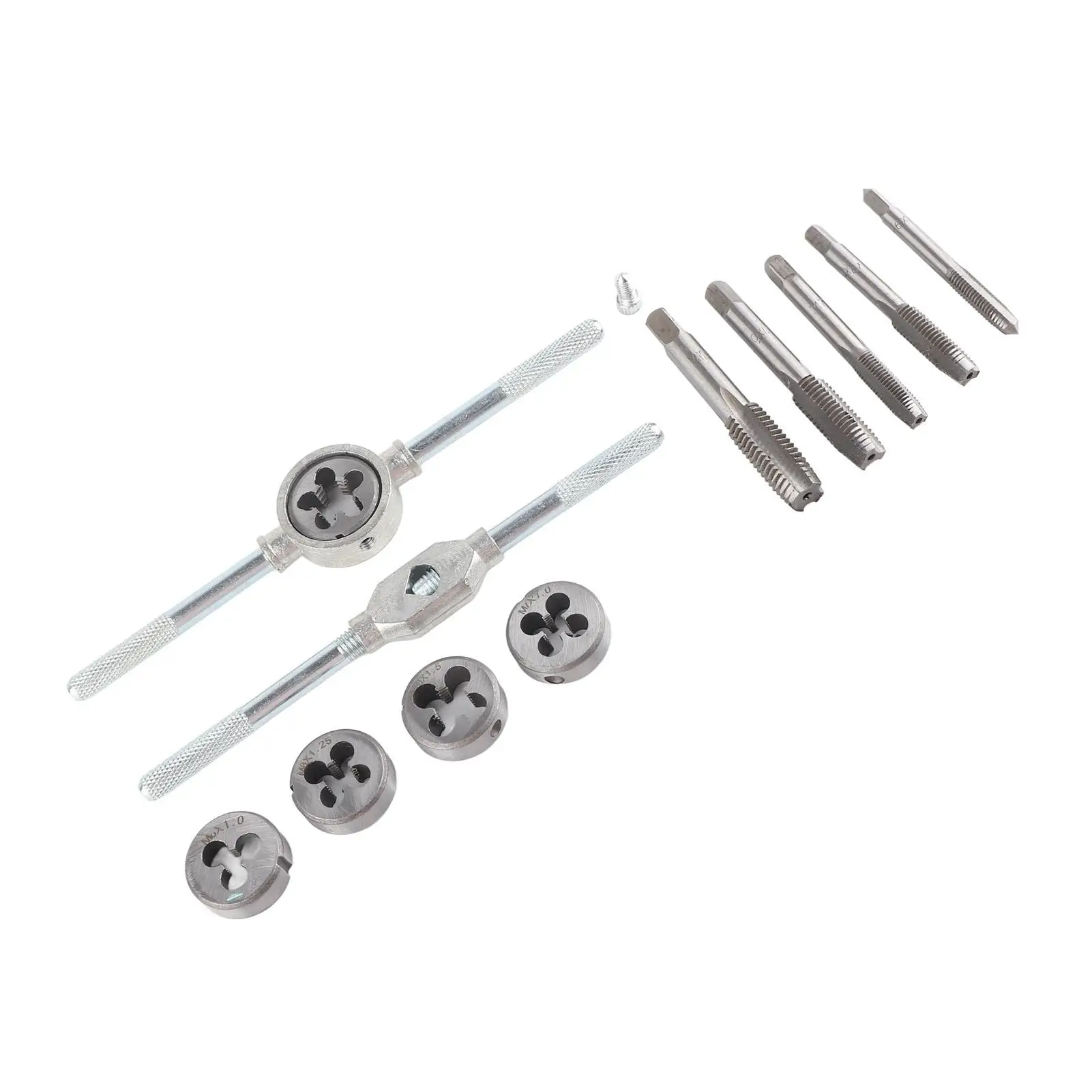 Conjunto de torneira multifuncional de 12 peças-aço alto, ferramentas resistentes ao desgaste para manutenção