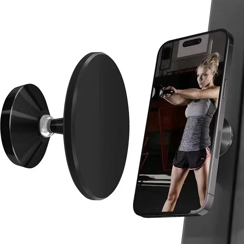 Strong Grip Foldable Magnetic Phone Holder - 360° Rotatable Car Mount, Universal Compatibility for iPhone, Samsung and More