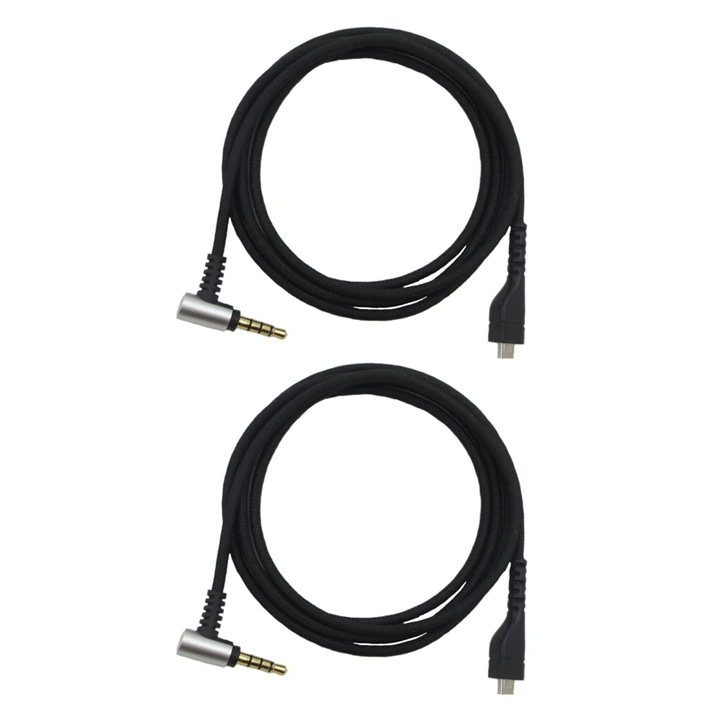 AS95 2X Replacement 3.5mm Audio Cable for SteelSeries Arctis 3, Arctis Pro Wireless, Arctis 5, Arctis 7 Gaming Headset, 1.2m,