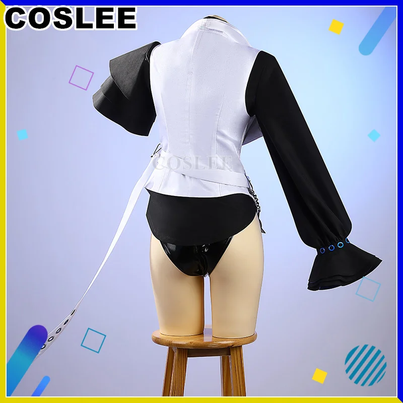 COSLEE Hoshirube Sho Cosplay Costume Vtuber NIJISANJI Coat Top Jumpsuit Uniform Halloween Party Outfit Women Clothing S-XXL