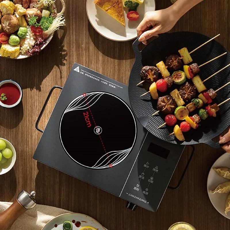 220V Electric Ceramic Stove 3500W High-power Don't Pick Pot  Home Multi-function Stir-fry Timed Cooking Stove Home Tea Stove