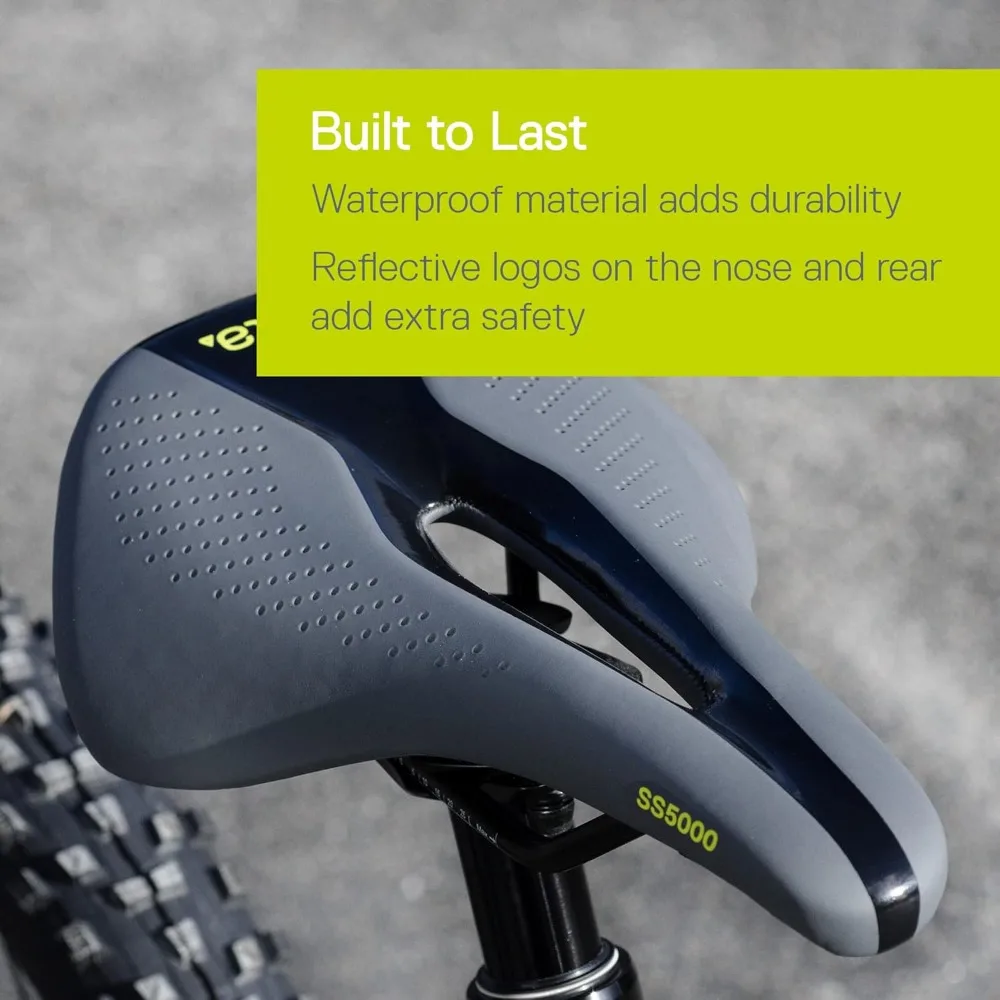 مقعد وسرج مريح لدراجة السباق - خفيف الوزن للأداء العالي - مناسب عالمي لأي مقعد دراجة - يقلل الضغط