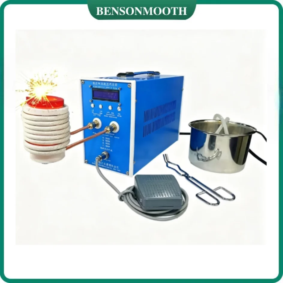 Upgraded version 220V  High-frequency Induction Heating Machine ZVS Induction Heater Silver Gold Melting Furnace