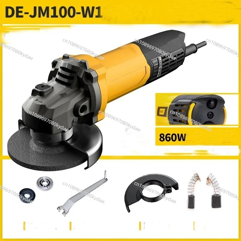 

860W Mini Angle Grinder high-power grinding tool 100mm cutting diamond electric tool polishing and grinding machine