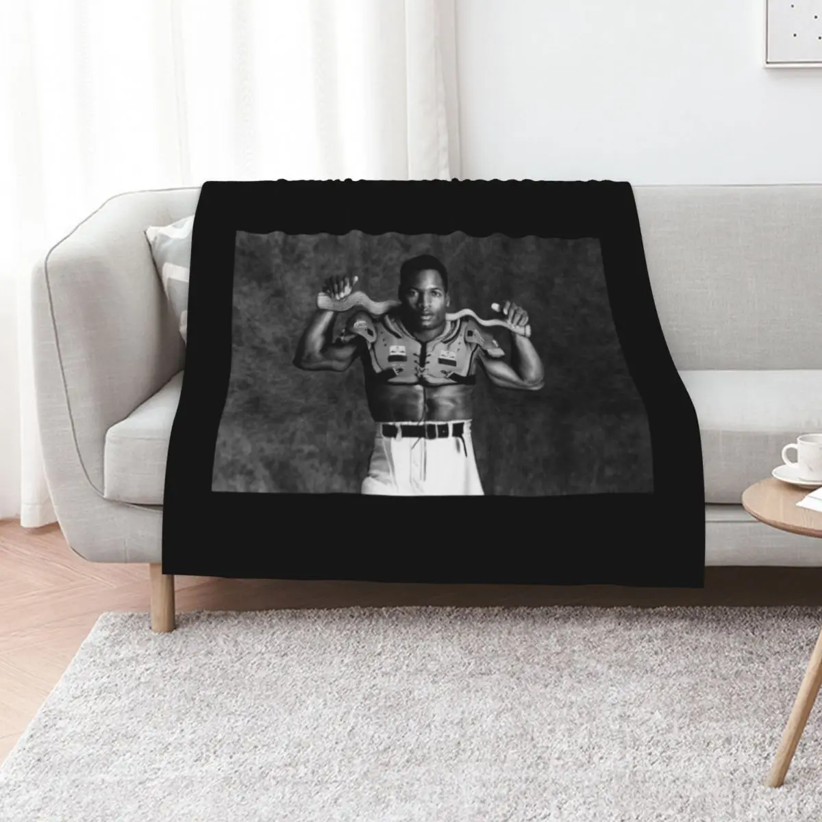 Bo Jackson Art Print - Two Sport Dominance Throw Blanket Hairy Bed Fashionable Soft Plaid Luxury Beach Blankets