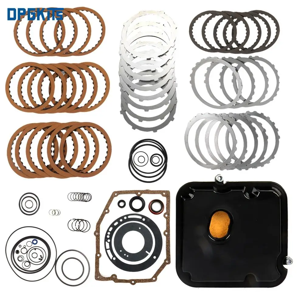 Whole Set 42RLE Transmission Master Rebuild KIT W/ Gaskets Friction Steel Plates For CHRYSLER 300 DODGE JEEP MITSUBISHI RAIDER