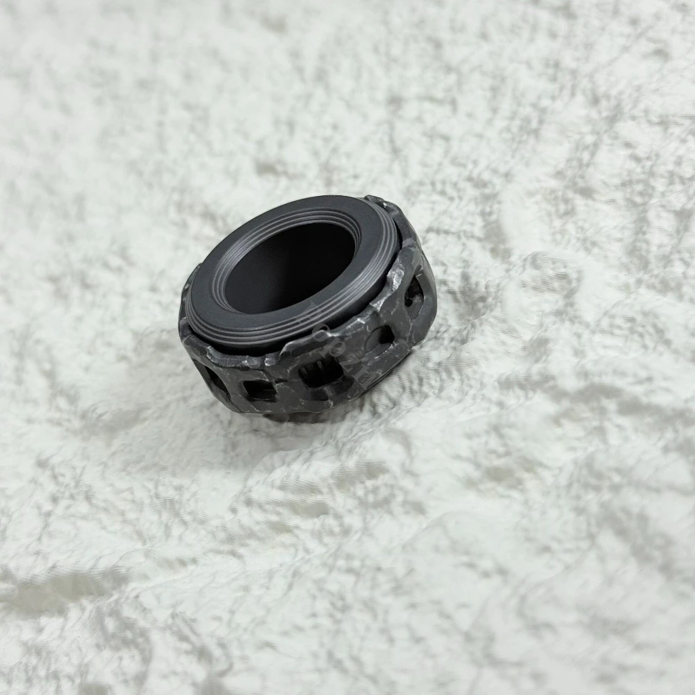ACEDC Finger Ring Multifunctional Toy DIY Stone Carving Fidget Spinner Fingertip Gyro Adults Stress Relief Toy Fidgeting Toys