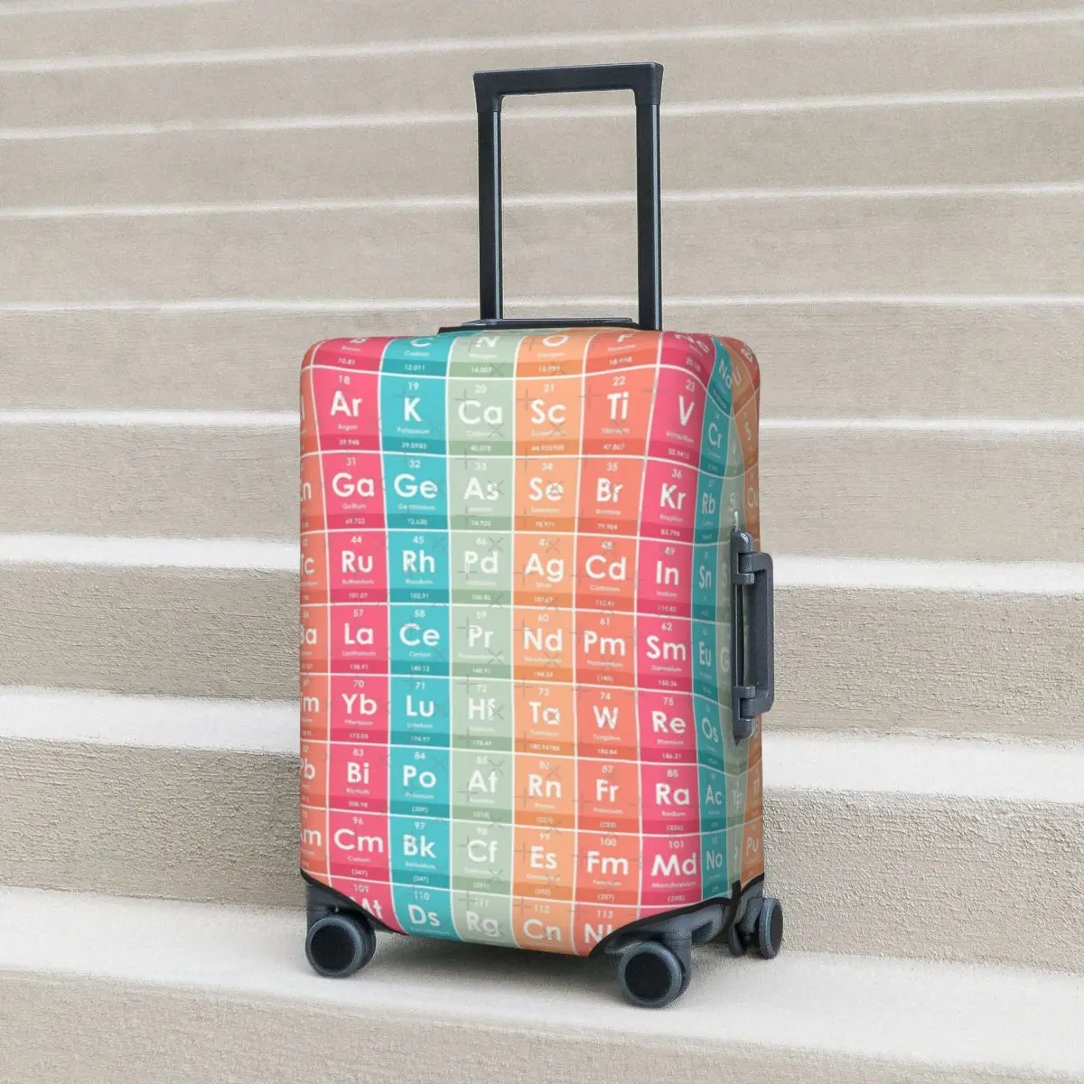 

Elements Of The Periodic Table Suitcase Cover Science Chemistry Business Flight Fun Luggage Case Protection