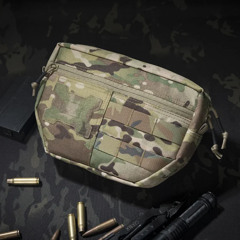 Chaleco táctico JPC/CPC para exteriores, bolsa táctica para el pecho FC, chaleco táctico subbolsa grande/bolsa para el pecho, molle de vientre inferior expandido