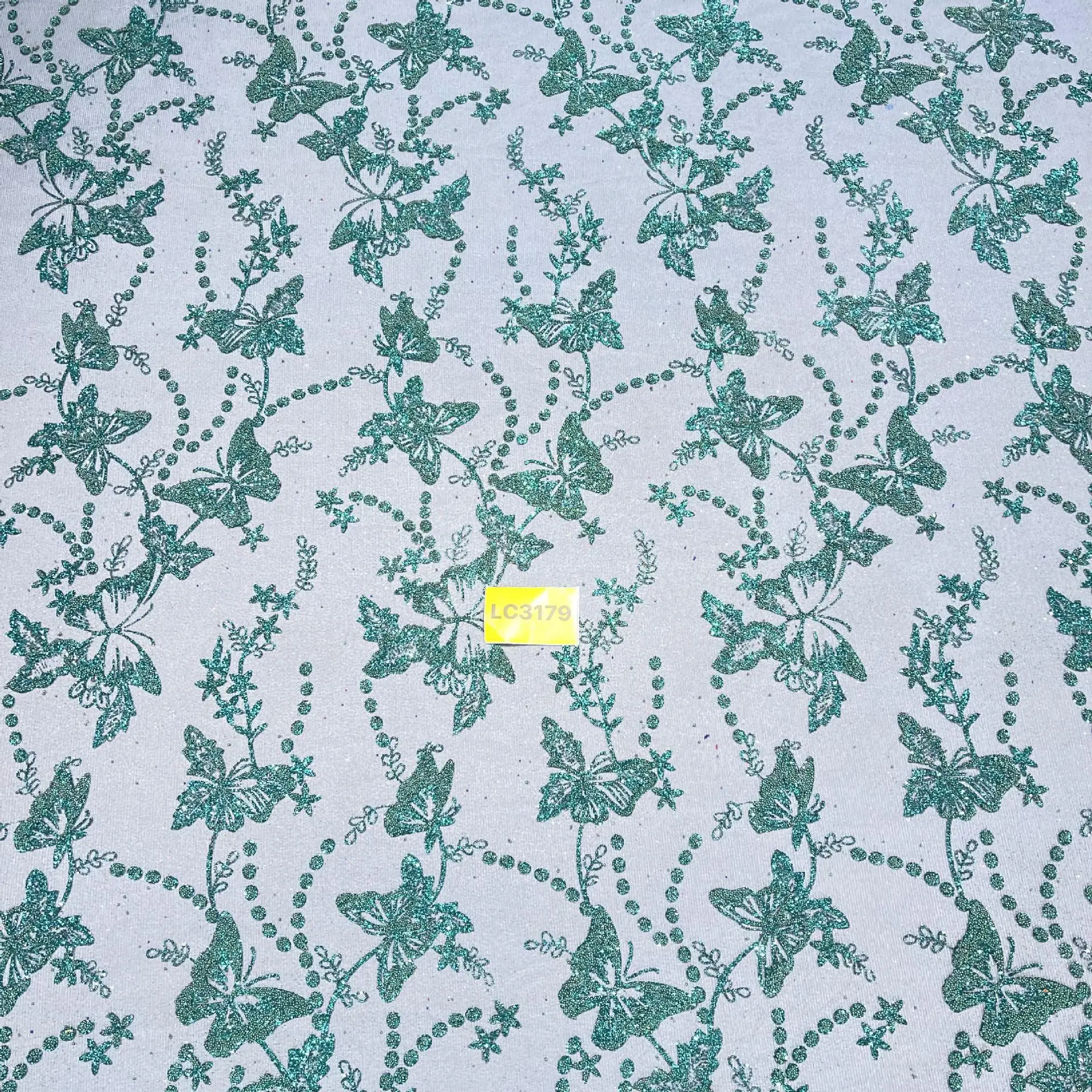 10 Yards Green Patterned Wedding Dress Fabric Mesh Spray Lace 150cm Wedding Party Pink Spray gold Tull fabric