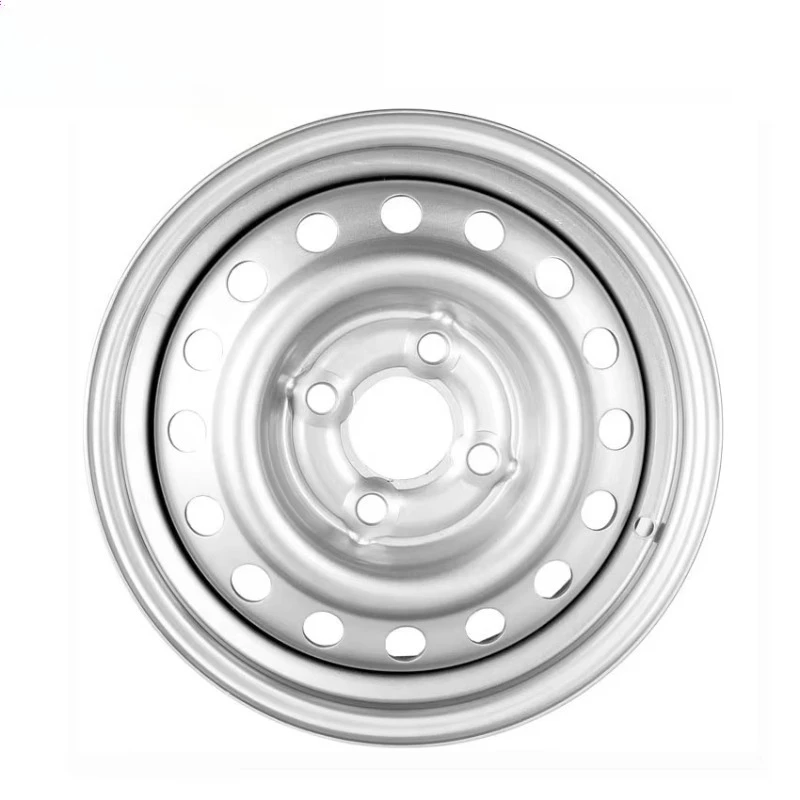 Factory OEM ET1345406-S 13 Inch 13x4.5 4x100 600kg Load Capacity Silver Steel Trailer Wheels