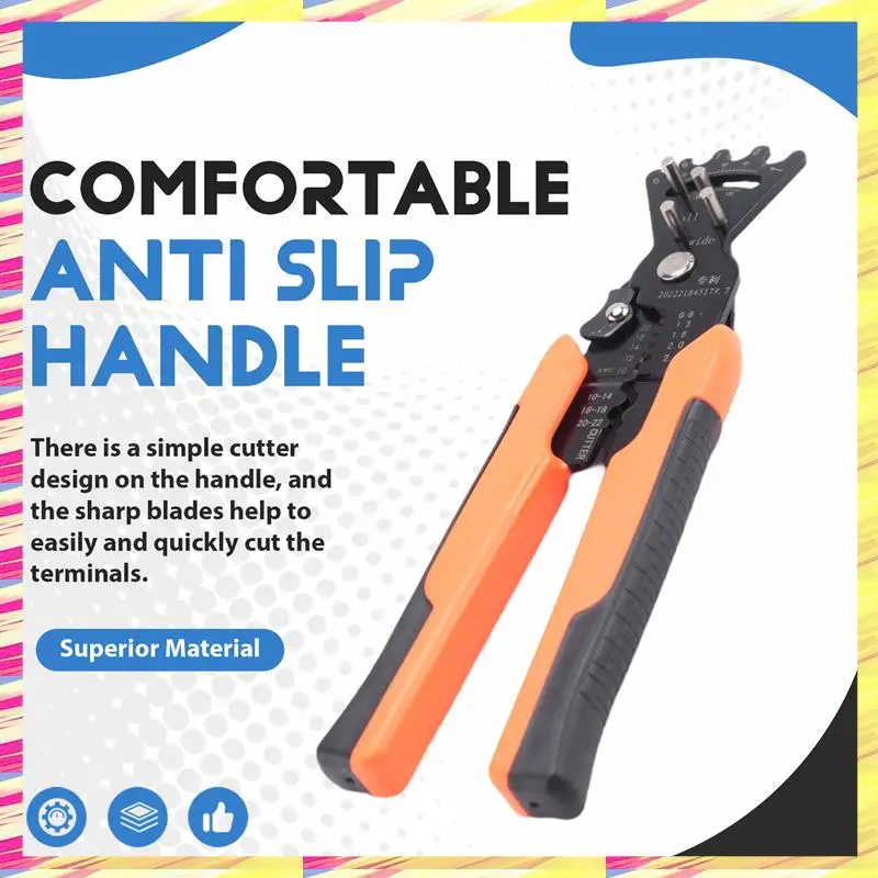 

ABJJ Многофункциональные плоскогубцы для зачистки проводов для электрика, резка проволоки, зачистка кожи, пресс, специальная обмотка проволоки