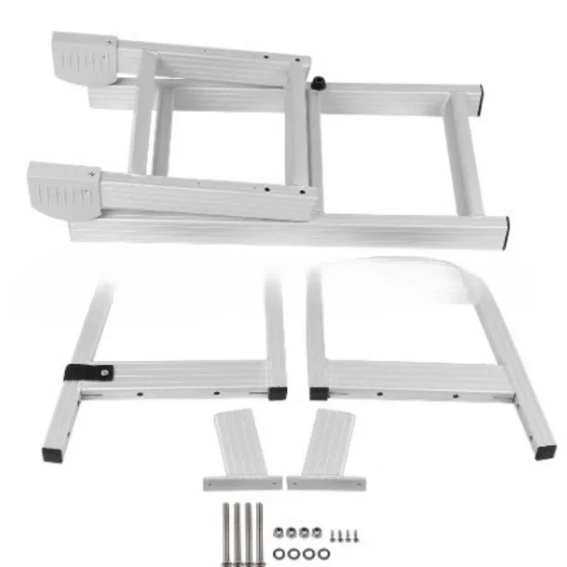 Marine launching aluminum ladder folding ladder, deck ladder, yacht hardware accessories