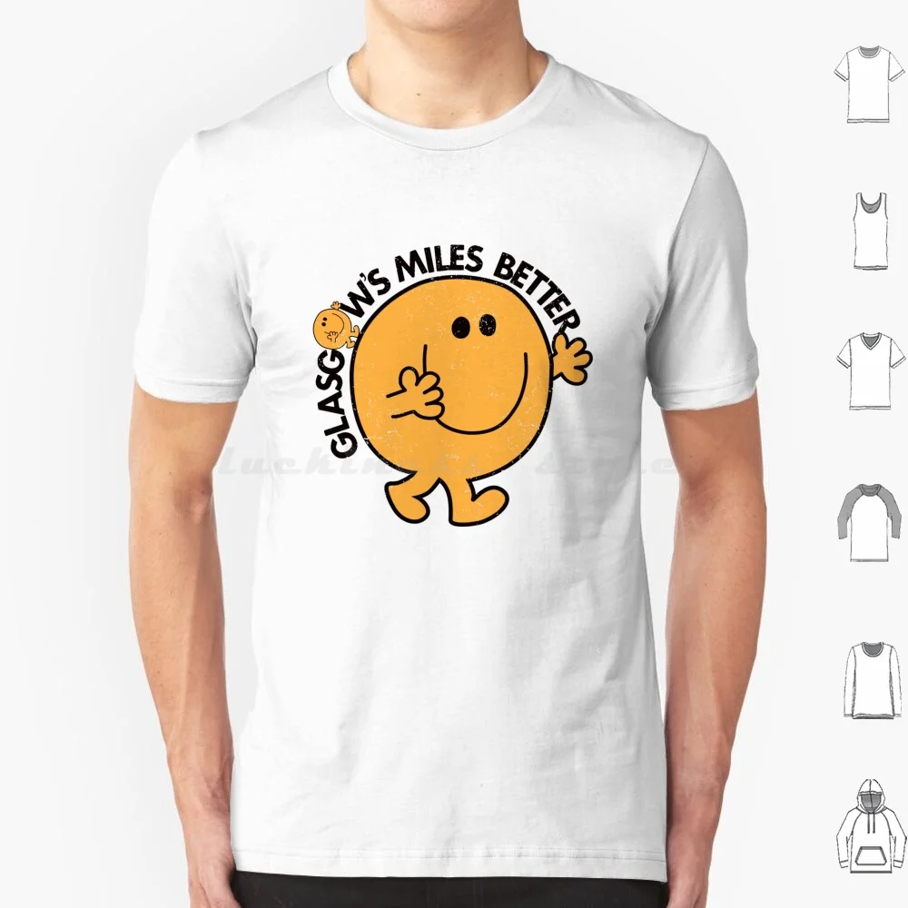 Glasgows Miles Better T-shirt pour hommes, femmes et enfants 6xl Glasgow Smiles Better Glasgow Glasgows Alive City années 90 80 rétro Vintage