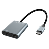 AR Transmission Charging Module PD100W&Data Transfer Cable USB-C HUB Multiport Adapter For XREAL /Rokid/Thunderbird Air Glasses