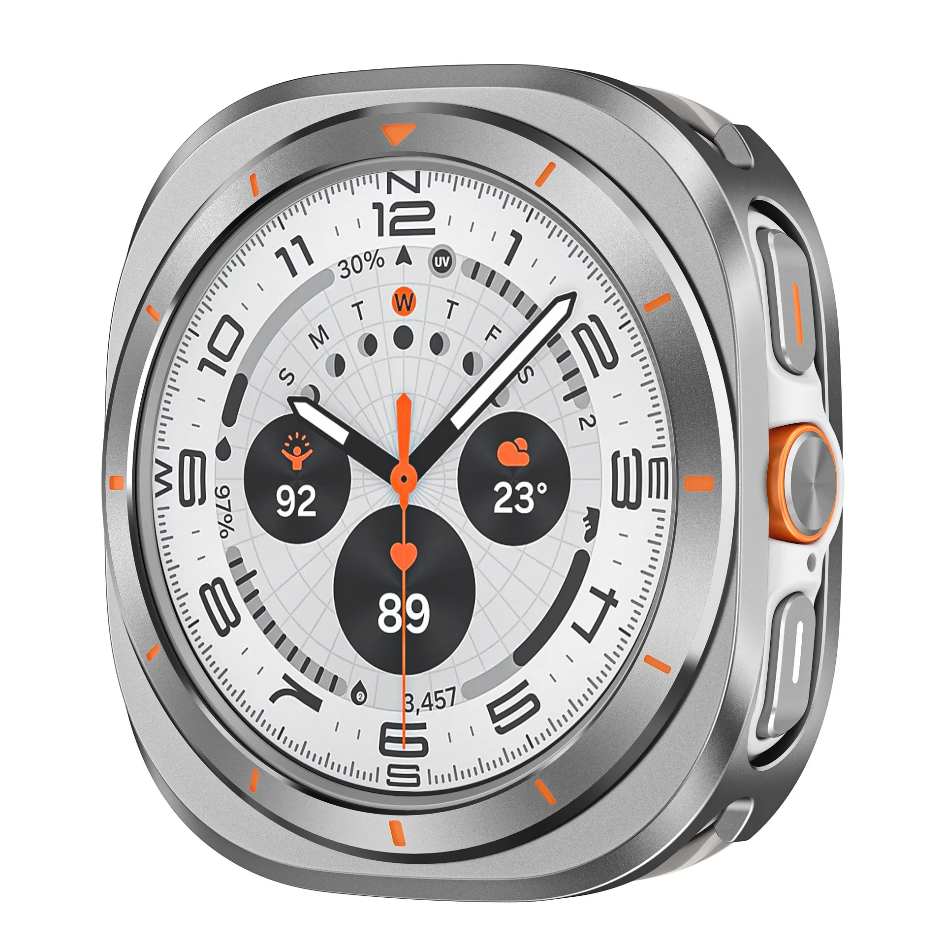 Protective Case For Samsung Galaxy Watch 7 Ultra 47mm NOScreen Film Hard Metal Cover For Galaxy Watch 7 Ultra Bumper Accessories image 2