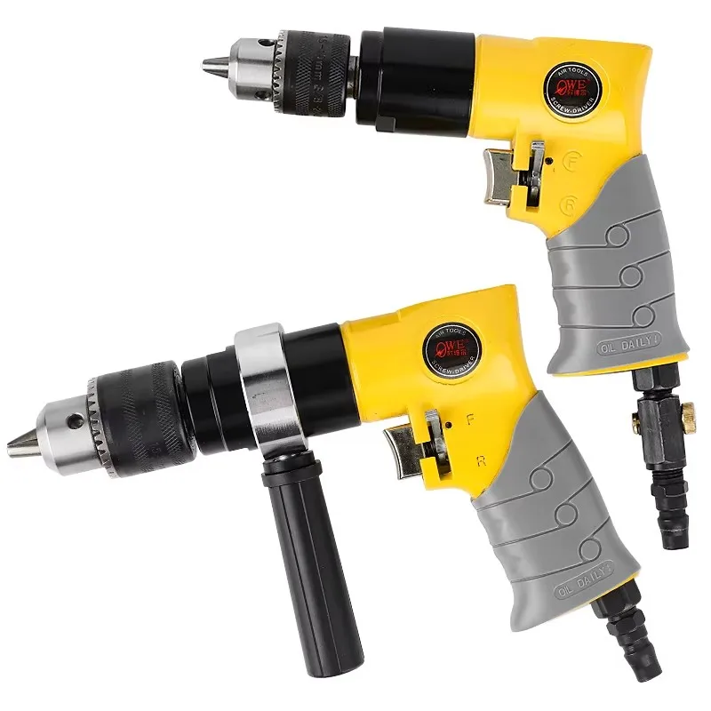 

Ouville 4121 Straight Gun-Type 90-Degree Air Drill 3154 Air Drill 3/8 Hole Drilling 3120 Air Drill 4151