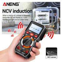 ANENG SZ302 LCD Digital Multimeter AC DC Current Votage Diode Freguency Multitester Automatic Luminous Display Tester Tools