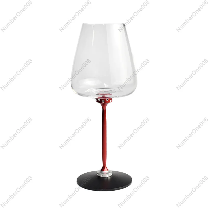 

High-Speed Rotating Decanting Wine Glass - High - Value Crystal Glass, Luxury White Wine Glass for Wine Enthusiasts