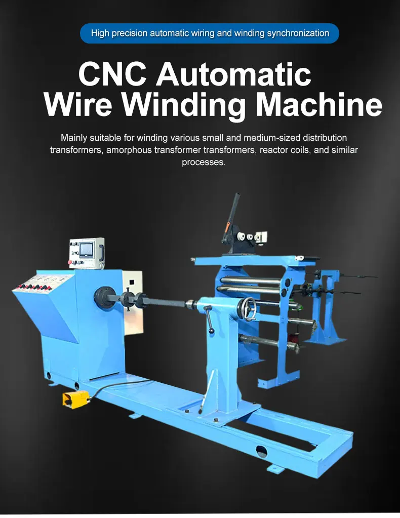 Nuova avvolgitrice automatica per cavi CNC Avvolgitrice automatica per trasformatori Avvolgitrice per bobine motore