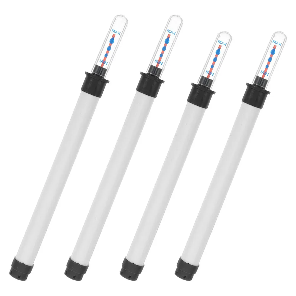 4 pçs indicador de nível de água para plantas medidor de umidade do solo plástico medidor flutuante vaso de flores higrômetro ferramenta jardim ao ar livre indoor