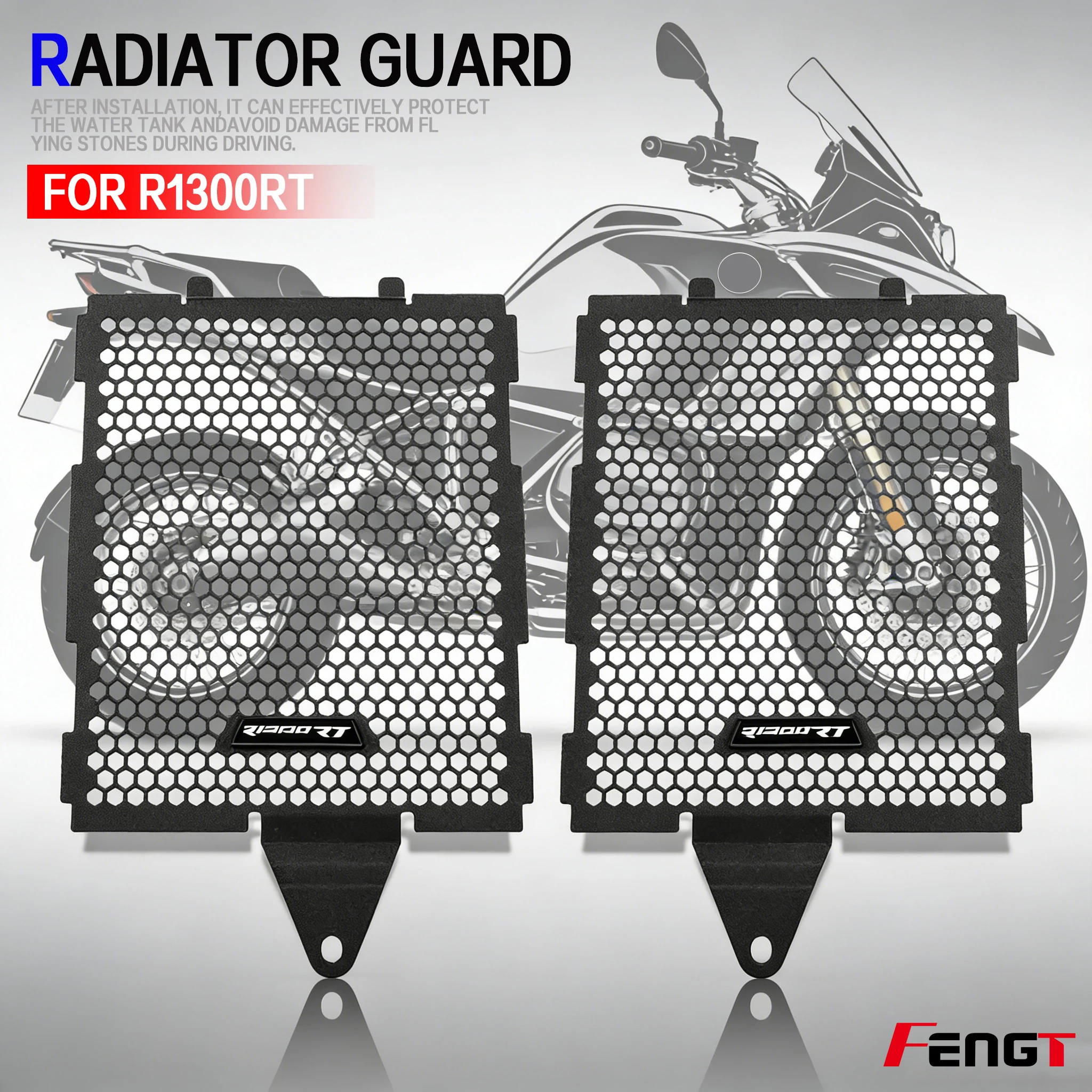 

Для BMW R1300RT R 1300RT R1300 RT 2025 R 1300 RT 2026 2027 Аксессуары для мотоциклов Решетка радиатора Защитная крышка решетки