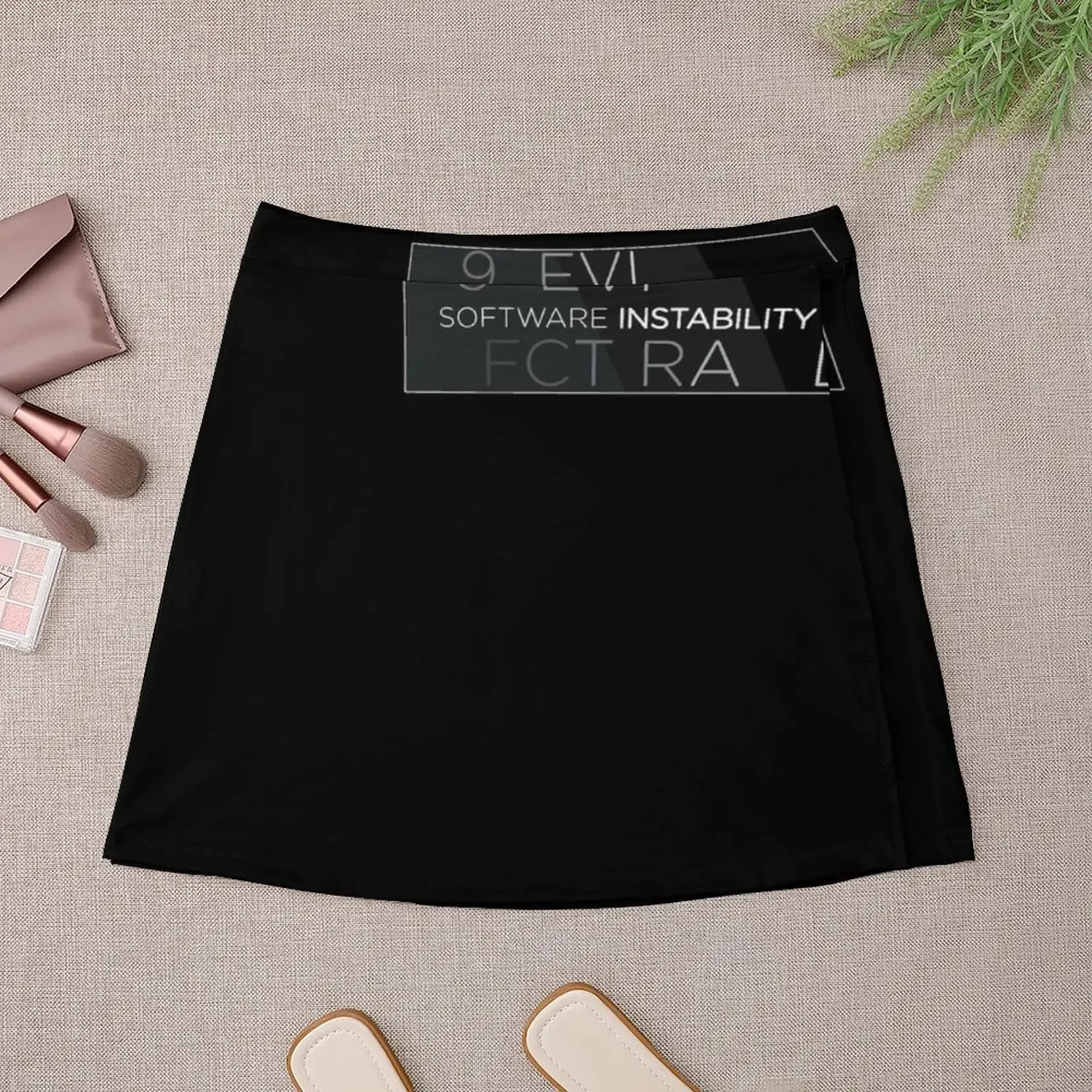 Software Instabilidade ^ Minissaia Roupas saia feminina para mulheres Minissaia