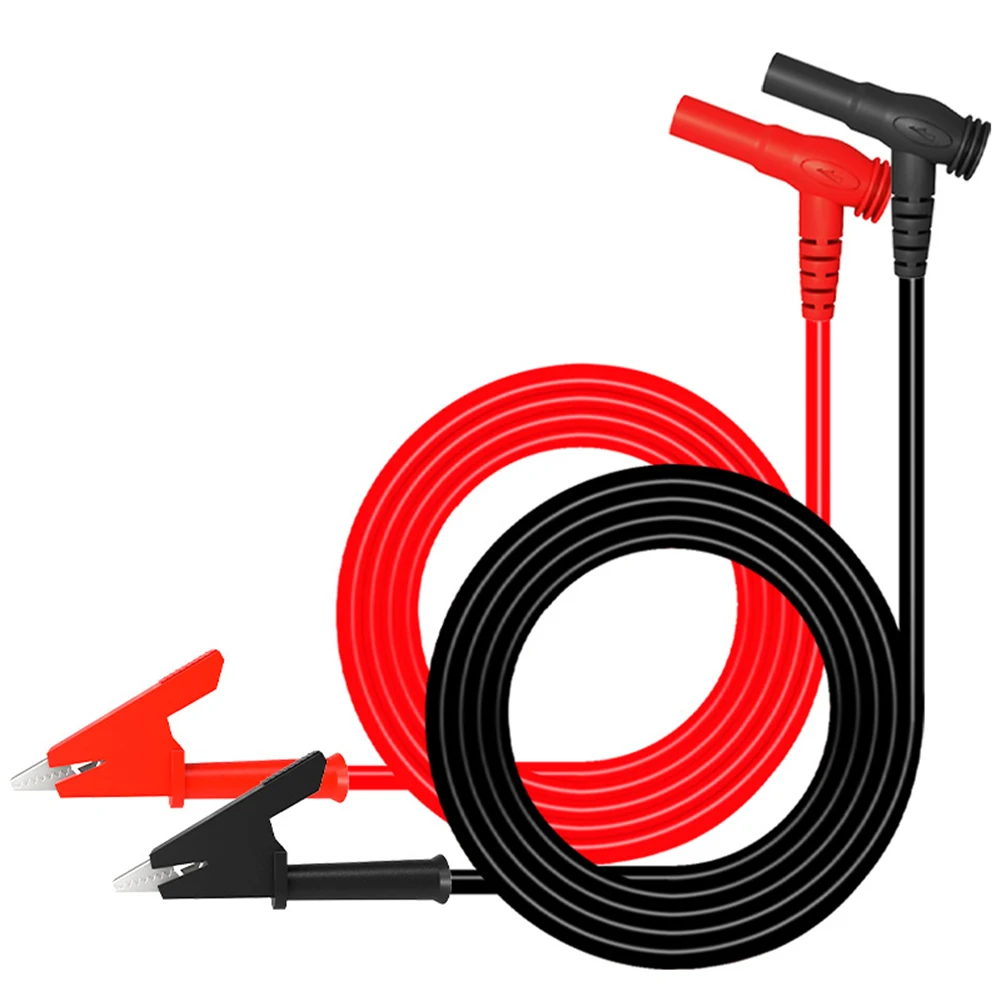 

Electrical Testing Crocodile Clip 4mm Banana To Crocodile Clip Adapter Wire Diameter 3.9mm 1m Length Test Leads