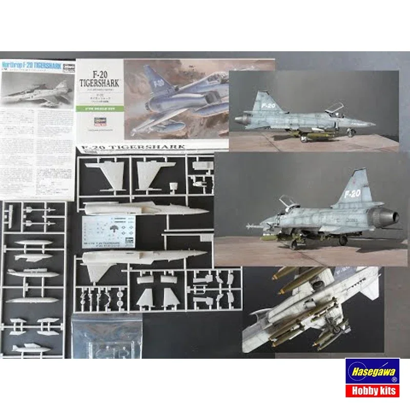 هاسيغاوا، مجموعة نماذج طائرة مجمعة H00233 F-20 Tigershark Fighter 1/72