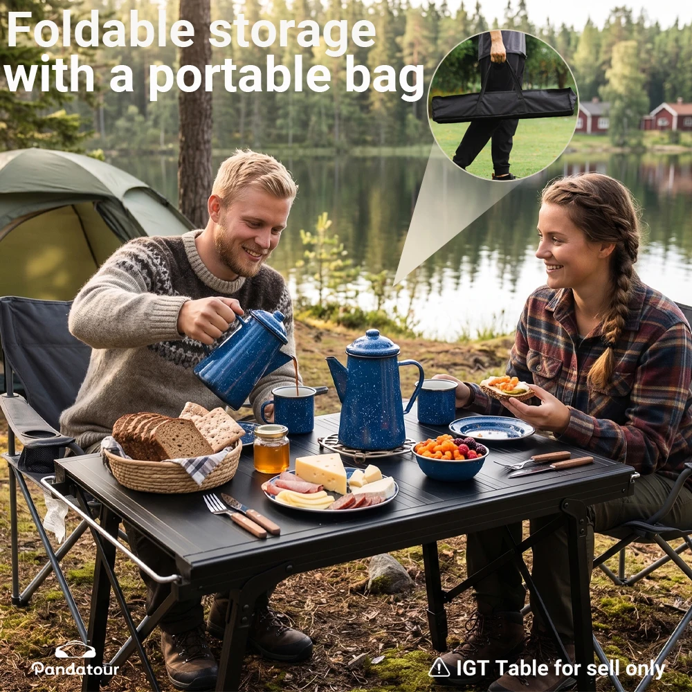 โต๊ะพับแคมป์ปิ้ง Pandatour Out - Outdoor Furniture Australia บทวิจารณ์และราคา