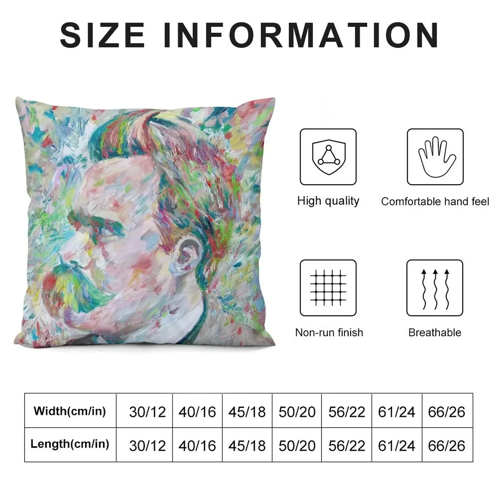 FRIEDRICH NIETZSCHE - oil portrait .2 Throw Pillow Decorative pillowcase luxury throw pillow covers pillow