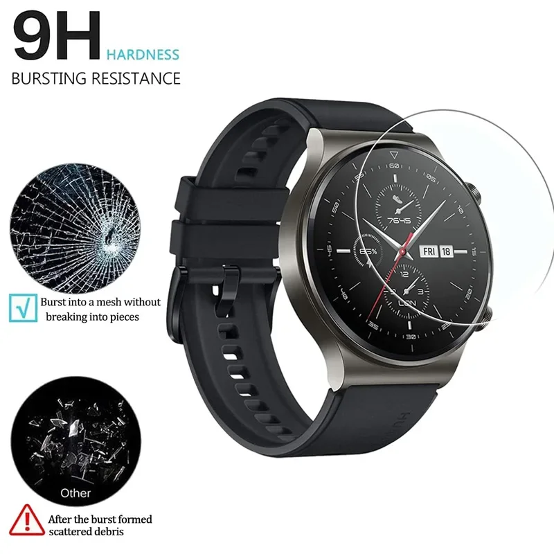 Tempered Glass Screen Protector for Huawei Watch GT 3 GT 3 Pro GT 2 GT2 Pro GT Runner Watch Clear Film for Huawei Watch GT3