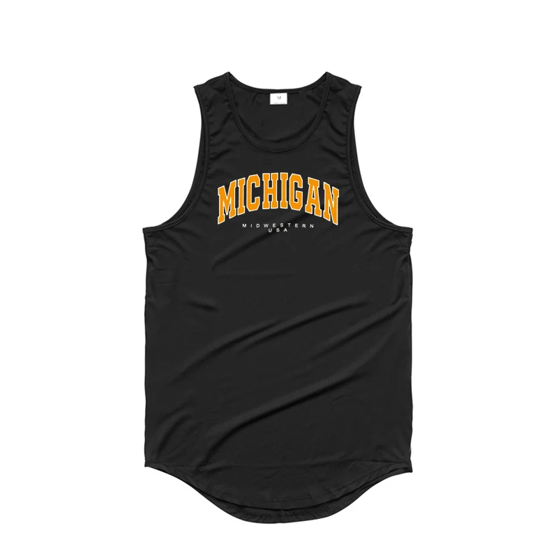 Mens Casual Bodybuilding Hurdle Tank Tops Gym Fitness Muscle Sleeveless Sport Shirts Summer Mesh Breathable Quick Dry Singlets