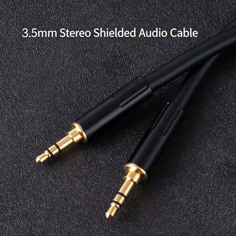 Recording Audio Cable 4.4mm To 4.4mm Balanced 3.5mm To 3.5mm Stereo Male Male Shielded Anti-interference Lossless Audio Wire
