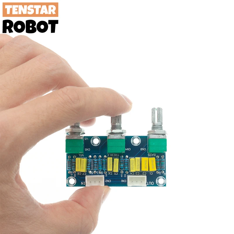 XH-M802 scheda tono passivo amplificatore modulo di potenza preamplificatore bassa regolazione del suono elevata scheda PCB elettronica fai da te