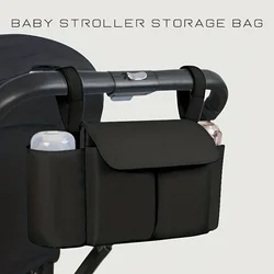 Stroller Organizer Bags Mummy Large Capacity Travel Hanging Bag Bottle Holder Pram Diaper Bags Baby Stroller Accessories