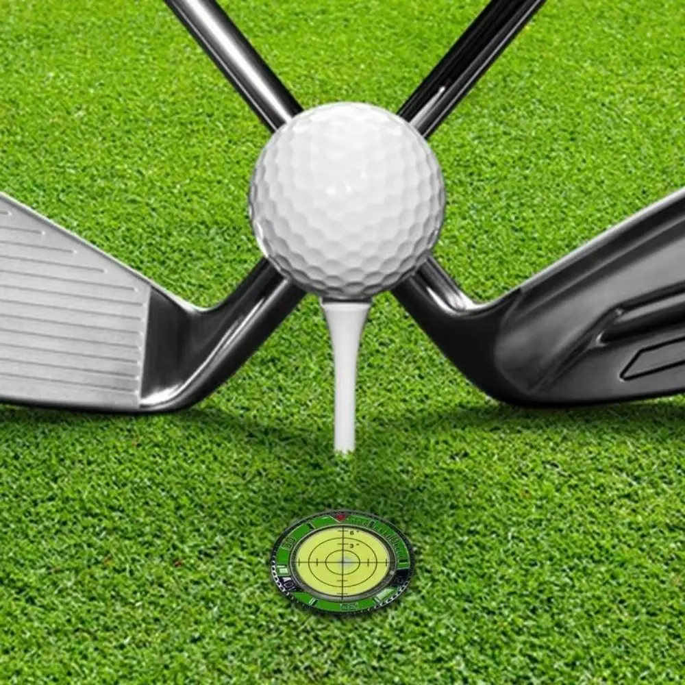 

High Precision Golf Tools Leveler Ball Marker Training Tool Golf Slope Meter Clear&Transparent Versatile Design