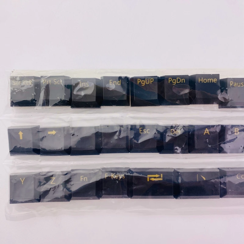 Replaced Keycaps Whole Set Profile Keycaps for Computer consoles Stage Lighting Repairable Part