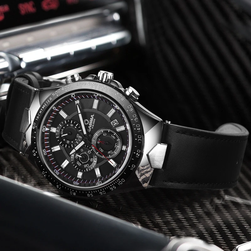 CASIMA Couple Watches Men's Wports Wristwatch, Quartz Movement, Luminous, Waterproof, Simple trend, Model ST-8880-1025