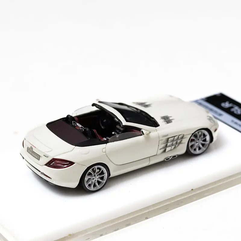 MJ – modèle de voiture en résine Convertible à deux portes, échelle 1:64, Benz SLR, jouet de collection, cadeau, affichage Souvenir, ornement