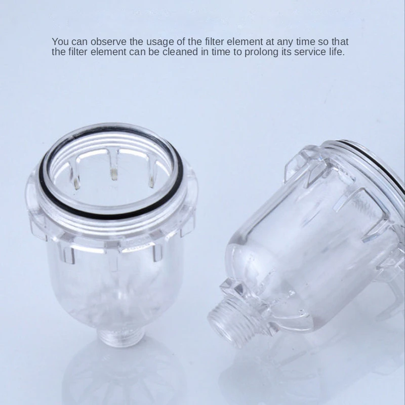 1/2นิ้วสแตนเลสสตีลที่ใช้ในครัวเรือน Pre Water Purification Filter Tap เครื่องทำน้ำอุ่นเครื่องซักผ้า Universal Anti-Scaling กรอง